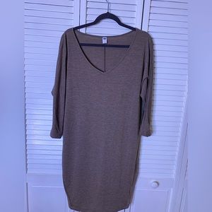 Light brown Sweater Dress